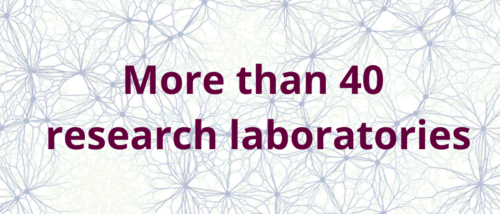 More than 40 research laboratories(5)